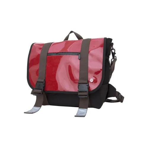 Manhattan Portage Cordura® Классическая тканевая сумка через плечо рюкзак среднего размера унисекс красный