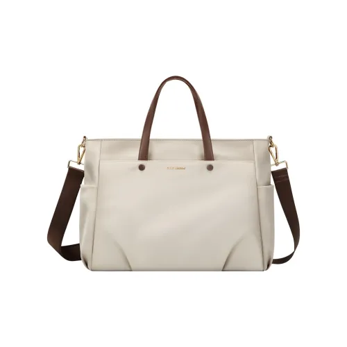 GOLF Ткань Ноутбук Сумка Средний Женские Абрикос Розовая кожа Элегантный черный