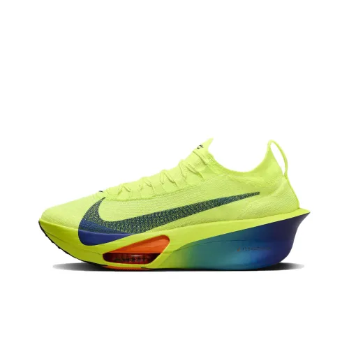 Nike Alphafly 3 Беговые кроссовки Низкий топ Желтый Мужской