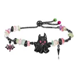 Яркий маленький браслет с призраком [Черный]