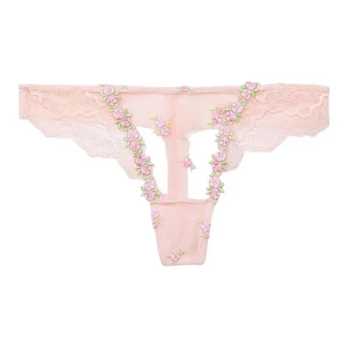 Victoria's Secret VICTORIA'S SECRET Стринг Женские 1 Пачка Вишневый цветок Розовый