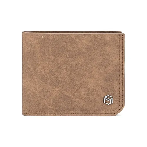 MashaLanti Синтетическая кожа Держатель для карт кошелек Стандартный Мужской Кофейный Серый Зеленый