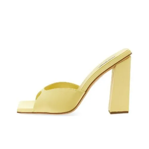 GIA BORGHINI Слипоны Женские Желтые