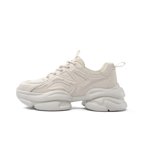 ZHR Аbrasion Resistant Легкий визуально увеличивающий высоту кроссовки с толстой подошвой Женские