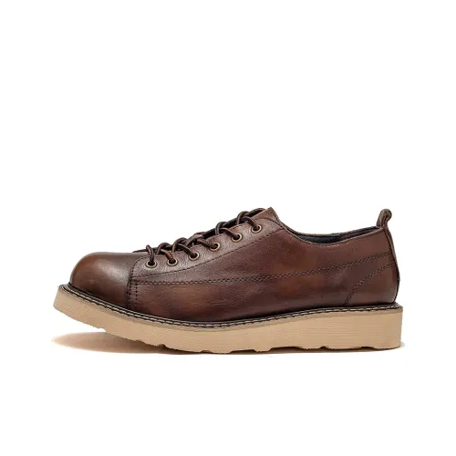 JAY Мужские повседневные туфли Low Top Коричневый Мужской