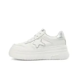 Белый серебристый