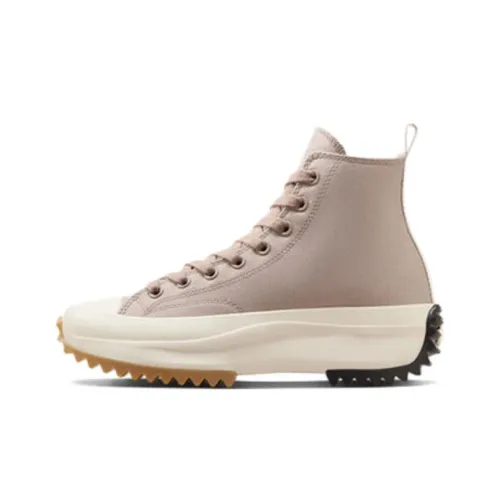 Converse Run Star Hike Устойчивые к истиранию высокие кеды женские бежево-розовые