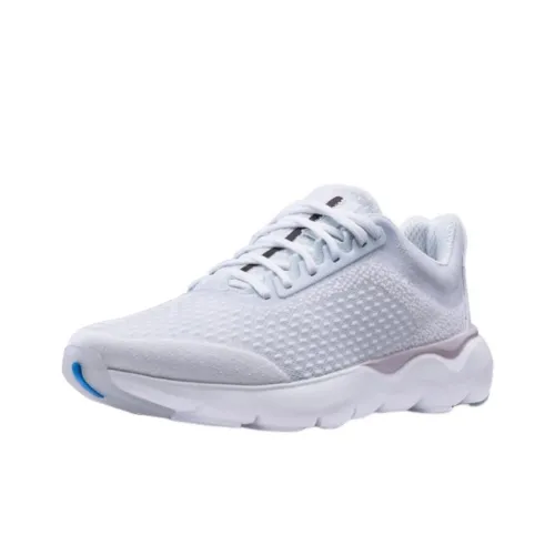 DECATHLON Амортизирующие подошвы противоскользящие низкие беговые кроссовки для женщин белые