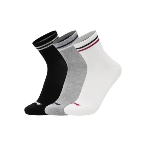 LINING Sports Life Collection Носки Crew Унисекс 3 упаковки