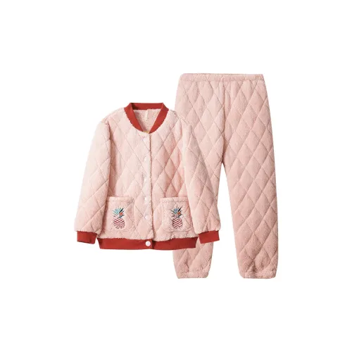 Dorame Оранжево-розовый Женские Пижамные Комплекты