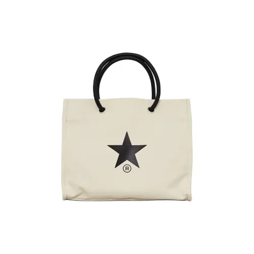 Конверс Холст Сумка Тоут Сумка Сумка для покупок Сумка через плечо Сумка Мини Унисекс Айвори