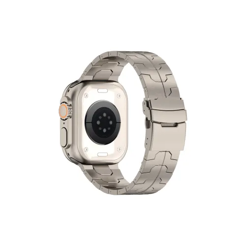 CHENSONG Ремешок Apple Совместимость Чистый титан 49 мм