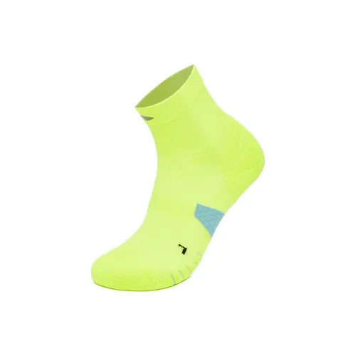 Носки с подкладкой унисекс 1 упаковка флуоресцентный желтый зеленый