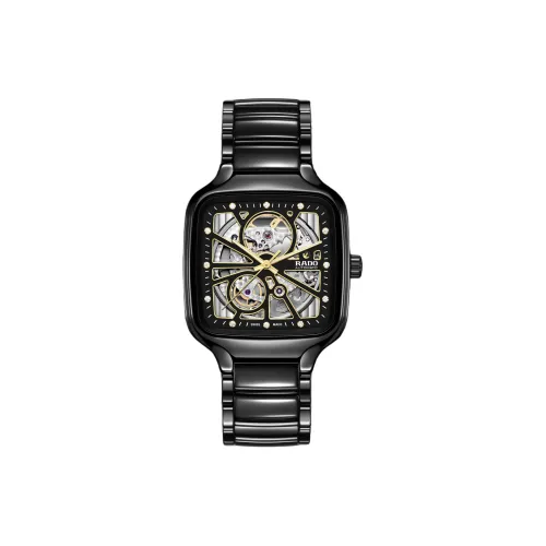 RADO Автоматический механический механизм Мужской Realme Collection Часы 38мм*9,7мм Скелет