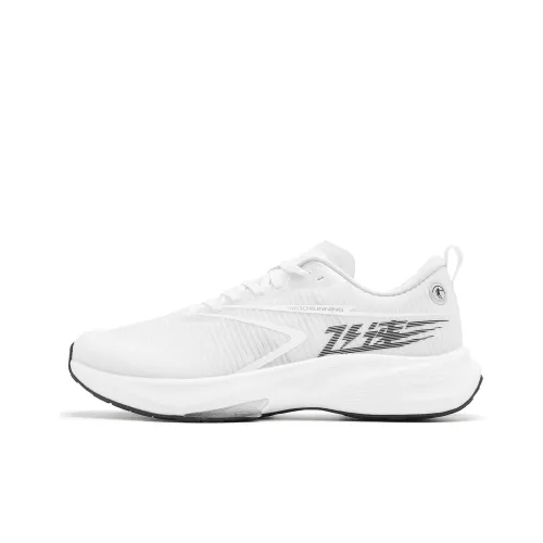 QIAODAN Rapid 2,0 Амортизация Износостойкий Низкий Топ Q KUNGFU Pro Беговые кроссовки Мужские Белый Черный