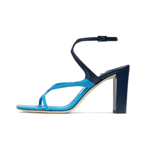 Jimmy Choo AZIE 85 One Ремешок Сандалии 8,5 см Женские Синие