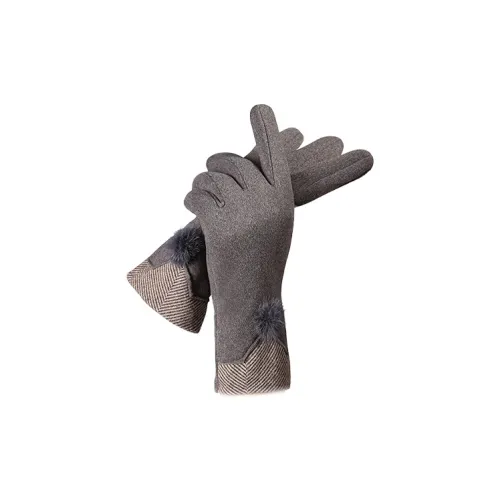 AAJF Полиэстеровый трикотаж Перчатки Женские