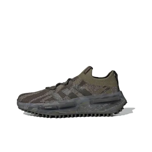 Adidas Originals NMD S1 Амортизация Износостойкий Низкий Топ Повседневная Обувь Мужская Темно-Зеленая