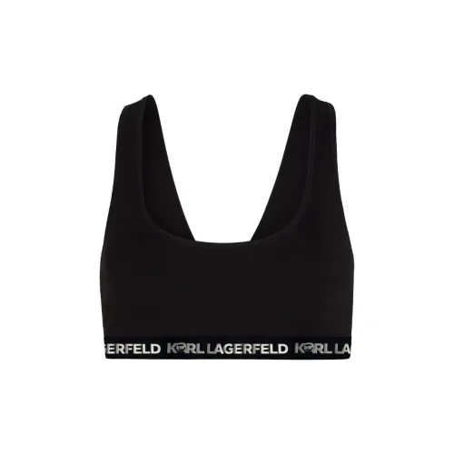 Karl Lagerfeld SS24 Бюстгальтер Женский Черный