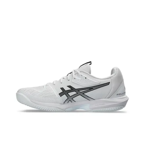 Asics Solution Speed FF 3 Clay Low Top Теннисные Кроссовки Мужские Белый Черный