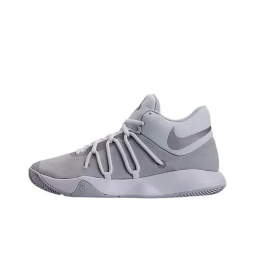 Nike KD Trey 5 V Амортизация Износостойкий MID Топ Баскетбольные кроссовки Мужские Серые