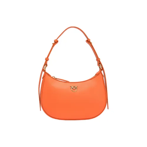 PINKO Love Birds series Сумка из коровьей кожи сумка через плечо мини женская оранжевая