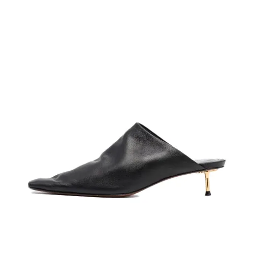 NANUSHKA Домашние тапочки 5 см Женские Черные