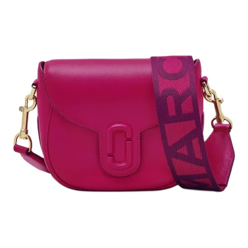 MARC JACOBS Гладкая кожа Седло Сумка Сумка через плечо Маленькая Женская Lipstick Розовый