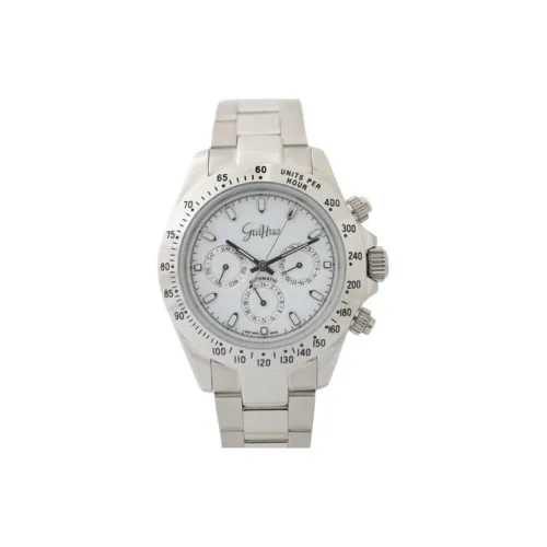 Бренд Osmanthus Автоматический Механический Механизм Нержавеющая Сталь Ремешок Часы Унисекс Белый Циферблат GH A04