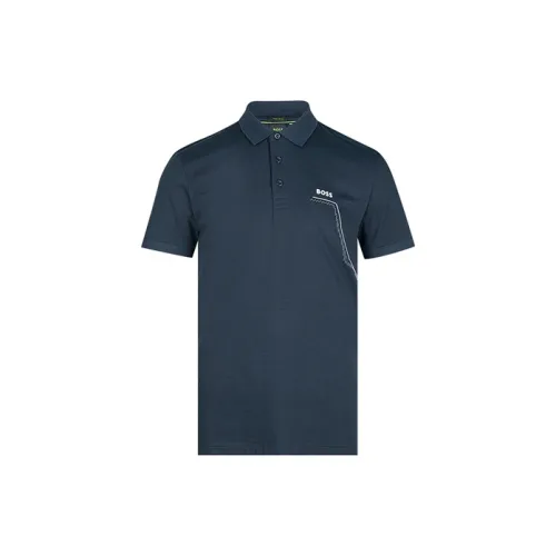 Hugo Boss Мужская черная поло