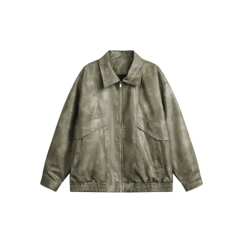 Унисекс кожаные куртки