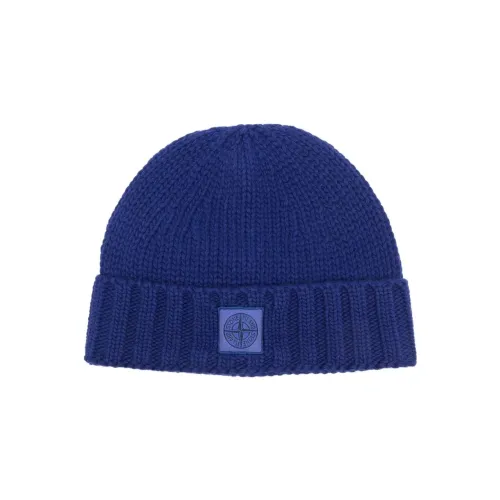 STONE ISLAND Новая шерсть Шапки-бини Мужской Синий