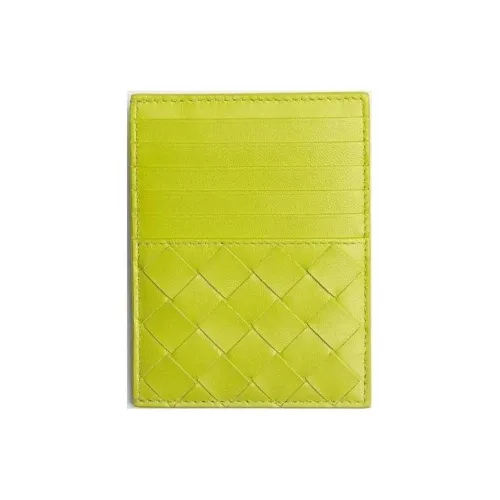 Bottega Veneta Sheepskin с Calfskin держатель для карт женский киви-зеленый