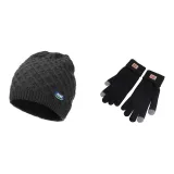 Перчатка серого цвета