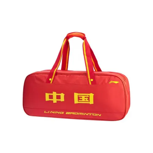 Лайнер Badminton Series Полиэстер Квадратная Сумка Сумка Стандартная Унисекс Красный