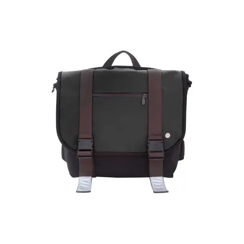 Manhattan Portage Nylon Messenger Bag Backpack Medium Unisex Black