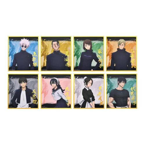 BOOM COMIC Jujutsu Kaisen Season 2 Золотая фольга Сатору Годжо Сугуру Гето Тодзи Фусигуро Официальный Valley