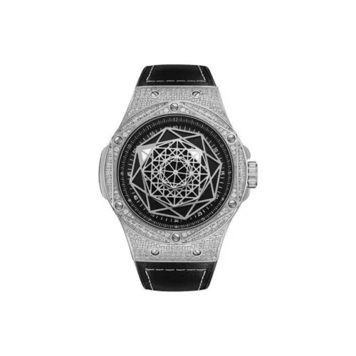 HANBORO Механические часы с силиконовым ремешком черный циферблат модель HBR999,2 BH