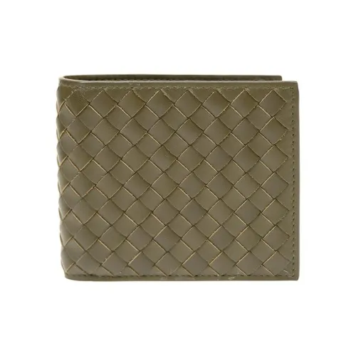 Bottega Veneta Телячья кожа Кошелек Женские Темно-зеленый