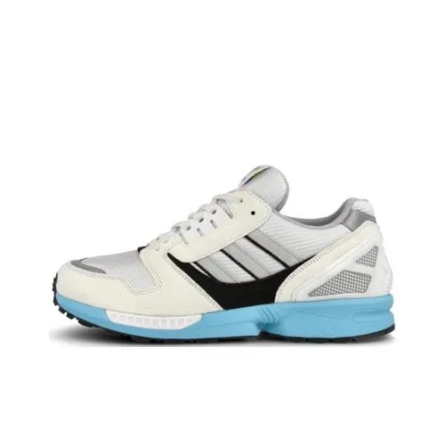 Adidas Originals ZX 8000 Амортизация Износостойкий Низкий Топ Повседневная Обувь Унисекс Белый Синий