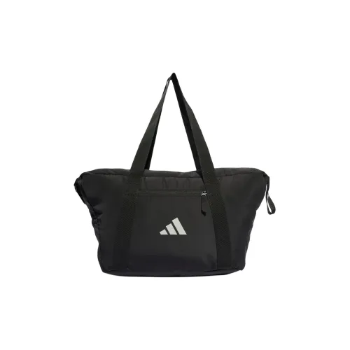 Adidas Переработанный полиэстер Одно плечо Сумка Женская Черный и Лен Зеленый