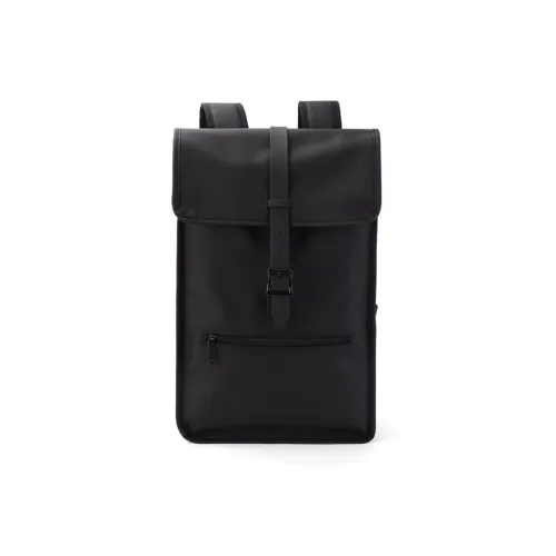 TINYAT Матовый замшовый рюкзак унисекс черный белый кофейный