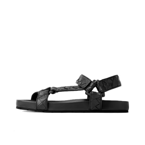 Bottega Veneta Trip Пляжные сандалии Мужской Черный