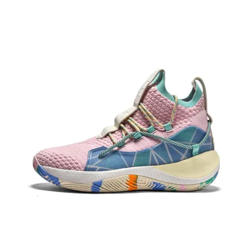Баскетбольные кроссовки IVERSON High Top Cherry Blossom Pink Unisex