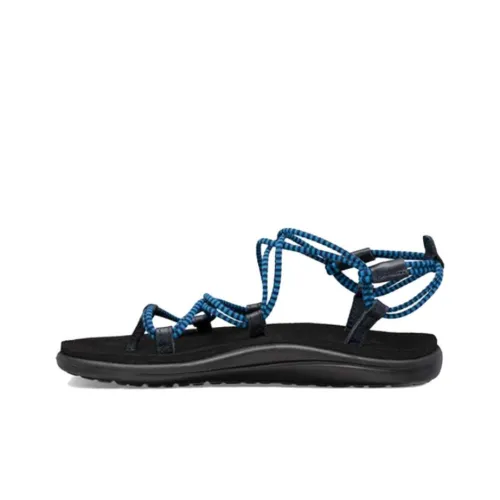 Teva Voya Infinity Stripe Пляжные сандалии Женские Синий
