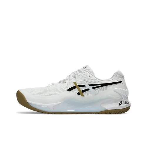 Hugo Boss x Asics Гель Resolution 9 Low Топ Кроссовки для тенниса Мужские Белый Черный
