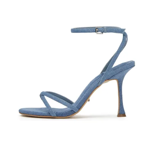 Tony Bianco One Sandals Strap 9,5cm Women's Denim Blue