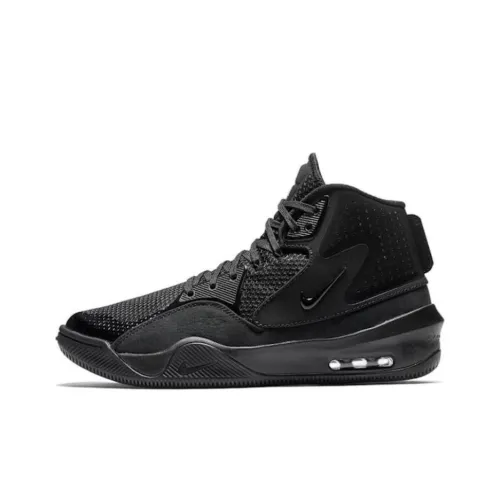 Nike Dangeruss Wilson 1 Амортизация Износостойкий MID Топ Баскетбольные кроссовки Унисекс Черный