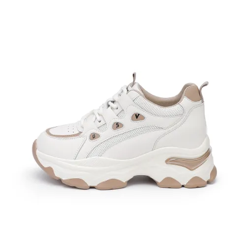 BAIJIHONG Противоскользящий Износостойкий Легкий Увеличивающий высоту Низкий Топ Обувь с подошвой увеличивающая высоту на 6 см Женская