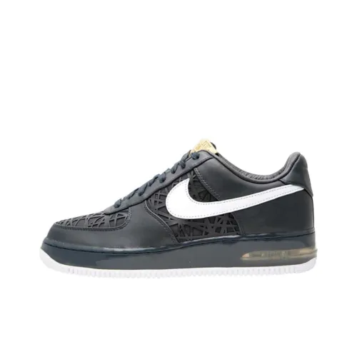 Nike Air Force 1 Max Supreme Износостойкий и Легкий Низкий Топ Скейтборд Кроссовки Мужские Черный Белый